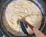 簡単♪明太クリームうどん作り方2写真