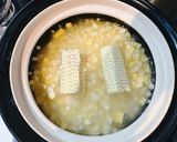土鍋でとうもろこしご飯🌽作り方3写真