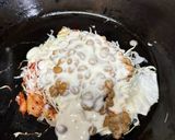 納豆入りのお好み焼き風作り方2写真