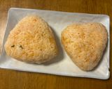 伸びる！ドリア風・香ばし焼きチーズキムチおにぎり作り方2写真