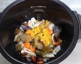 減塩 ホットクックでチキンカレー作り方1写真