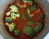 鶏ささみ肉と ブロッコリー 玉ねぎの トマト煮✿作り方6写真