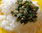 エゴマの葉の味噌和え作り方4写真