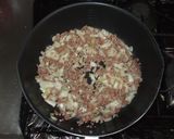 春菊チャーハン♪簡単レシピ玄米チャーハン作り方5写真