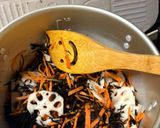 たっぷり食べたいヒジキ蓮根❣️作り方4写真