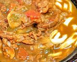 牛すじ合わせ煮込みベジタブルカレー作り方6写真