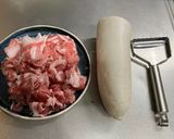 時短．簡単　大根ぶたしゃぶ作り方1写真