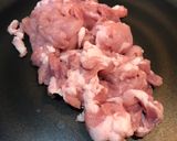 めんつゆで！かぼちゃと厚揚げの豚肉炒め作り方5写真