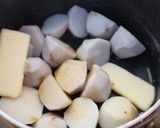 麺つゆバター里芋作り方4写真