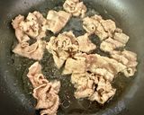 厚揚げと牛バラのミートボールあん炒め☆作り方3写真