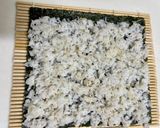 茗荷とツナの海苔巻き作り方6写真