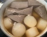 大根のとこんにゃくだけのおでん作り方3写真