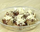 レンジで簡単‼レンチンチーズハンバーグ作り方6写真