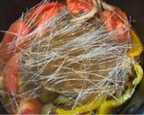 夏にピッタリ！！牛肉とトマトの春雨炒め作り方5写真
