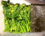 菜の花の昆布締めお浸し☘️作り方4写真