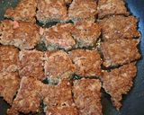 合挽き肉のサイコロステーキ作り方6写真