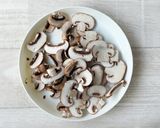 マッシュルームのスクランブルエッグ作り方1写真