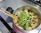 豚バラ肉と大根の甘辛煮作り方5写真