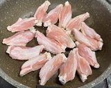 簡単⭐︎美活⭐︎15分⭐︎鶏スペアリブ酢醤油煮作り方3写真