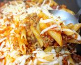 簡単失敗なし！チーズのペンネボロネーゼ作り方8写真