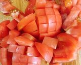 味研焼肉の生だれでトマタマカレーうどん作り方3写真