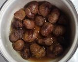 ほっこり旬の味 絶品栗の渋皮煮：美味！！作り方6写真