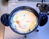 肉団子とたっぷり野菜のクリーム煮作り方7写真