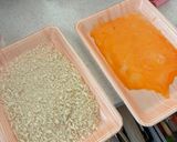 豚肩ロース肉の一口サイズとんかつ作り方3写真