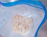 ＊サラダチキンともやしの梅海苔サラダ＊作り方2写真