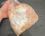 簡単⭐︎サラダチキンとピリ辛ラー油ネギダレ作り方3写真