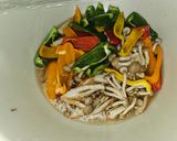 レンジで茄子とカラーピーマンの煮浸し作り方5写真