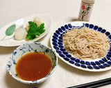 おろしカレーつけそば(揚げ餅添え)作り方3写真