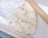 ニラだれ入り♪叩き長芋ゴロゴロ焼き作り方2写真