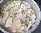 ピェンロー鍋(冷凍白菜と手羽元)作り方7写真