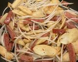 マコモダケとスパム炒めもの作り方7写真