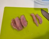 お酒が進む！鶏ムネのスティックフライ作り方1写真