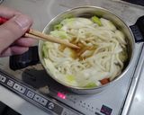 ロールキャベツ入りカレーうどん作り方4写真