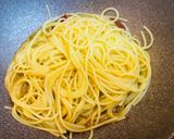 自家製真子カラスミでペペロンチーノパスタ作り方4写真