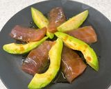 マグロの漬けとアボカドの和風カルパッチョ作り方5写真
