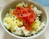 米と酒の蒸気で蒸す極上じゃがいもご飯作り方6写真