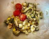 冷製パスタ！夏野菜の柚子胡椒ダシダハニー作り方1写真