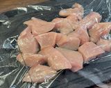 鶏肉とキャベツのカレー炒め作り方2写真
