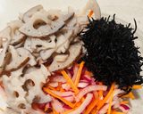 れんこんと高野豆腐の旨みサラダ作り方4写真
