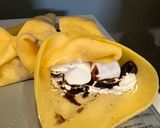 チョコマシュマロクレープ作り方11写真
