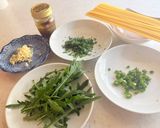 青唐辛子のペペロンチーノ♫セルバチコ添え作り方1写真