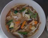 お一人様中華風オイレモン照り味豆腐野菜炒め作り方17写真