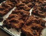 トースターdeオートミール＆チョコの菓子作り方4写真