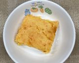 【保育園おやつ】キャロットチーズケーキ作り方5写真