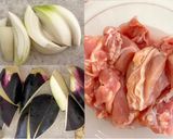 みんな大好き♡鶏肉となすの甘酢炒め作り方1写真