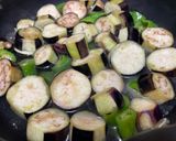 茄子と万願寺とうがらしのたいたん作り方4写真